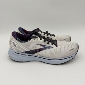 Brooks Ghost 14 Moire Heather Women's 9 Gray‎ Sneakers Athletic Running Shoes